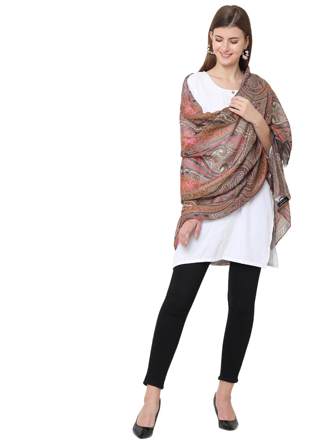 women printed everyday wrap scarf - 21631537 - Standard Image - 3