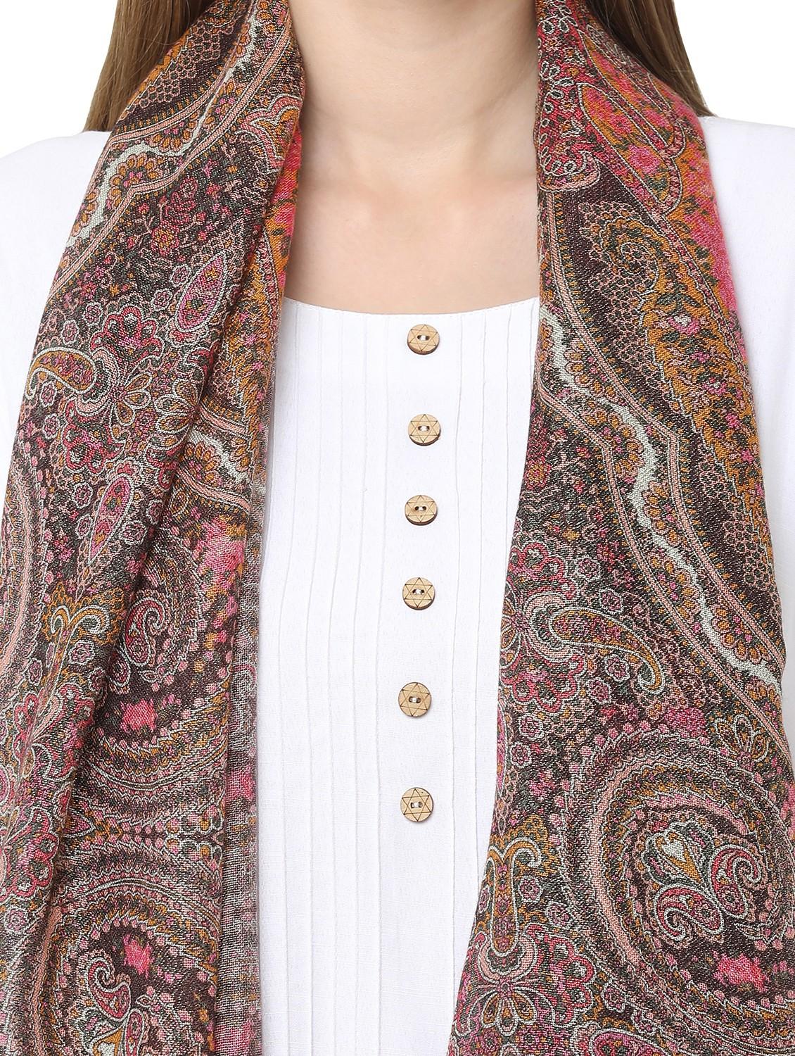 women printed everyday wrap scarf - 21631537 - Standard Image - 5