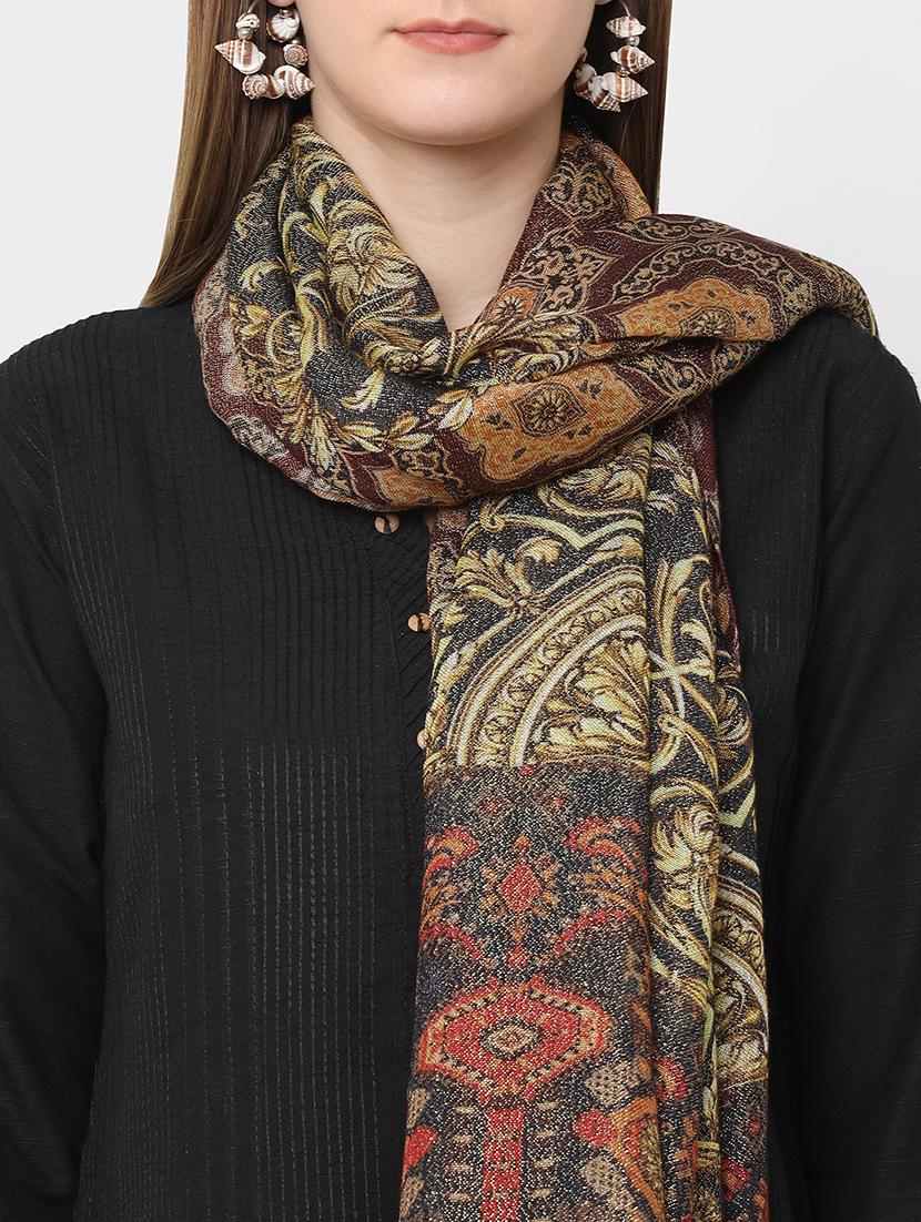 women printed everyday wrap scarf - 21631538 - Standard Image - 5