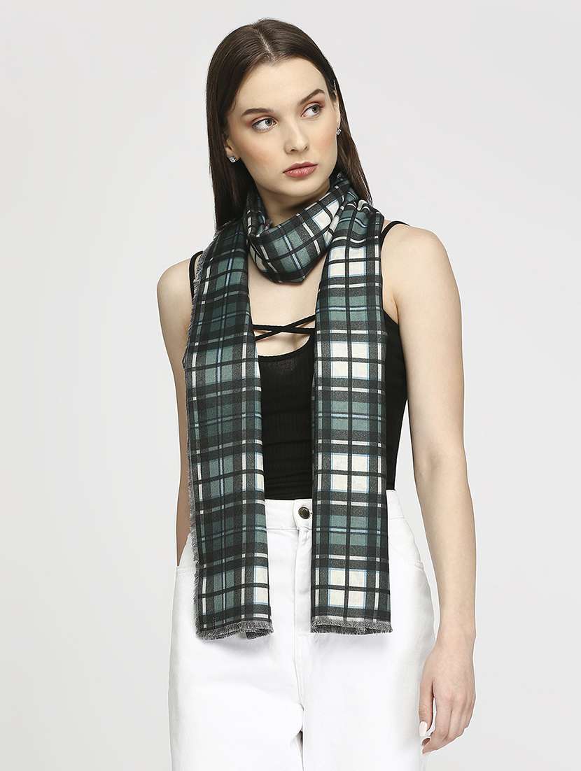 women printed everyday wrap scarf