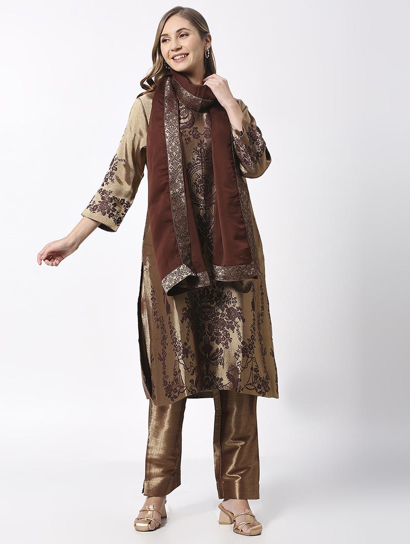 women plain lace bordered dupatta - 21631552 - Standard Image - 3