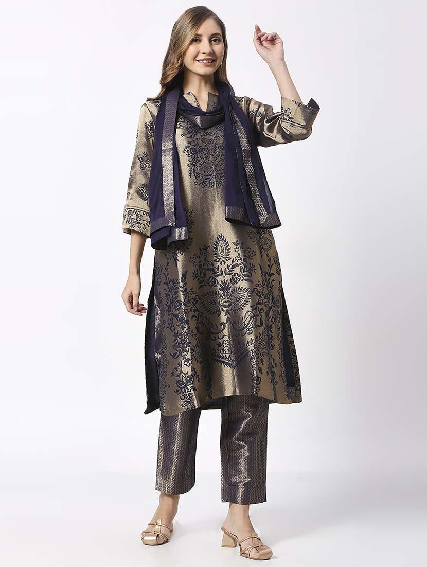 women plain lace bordered dupatta - 21631553 - Standard Image - 3