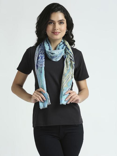 women printed everyday wrap scarf - 21631562 - Standard Image - 0