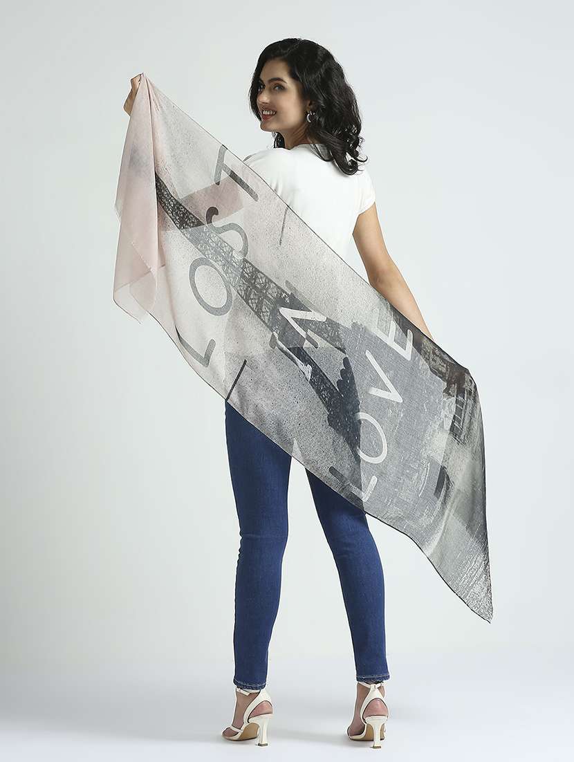 women printed everyday wrap scarf - 21631565 -  Standard Image - 3