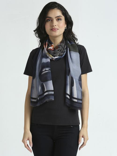 women printed everyday wrap scarf - 21631569 -  Standard Image - 0