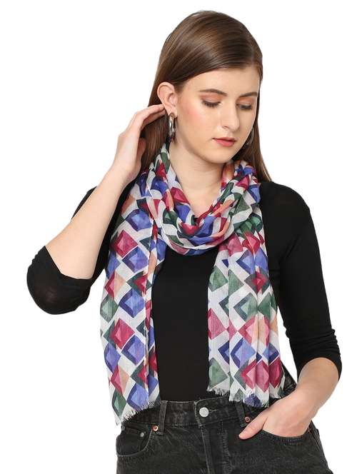 women printed everyday wrap scarf - 21631578 -  Standard Image - 0