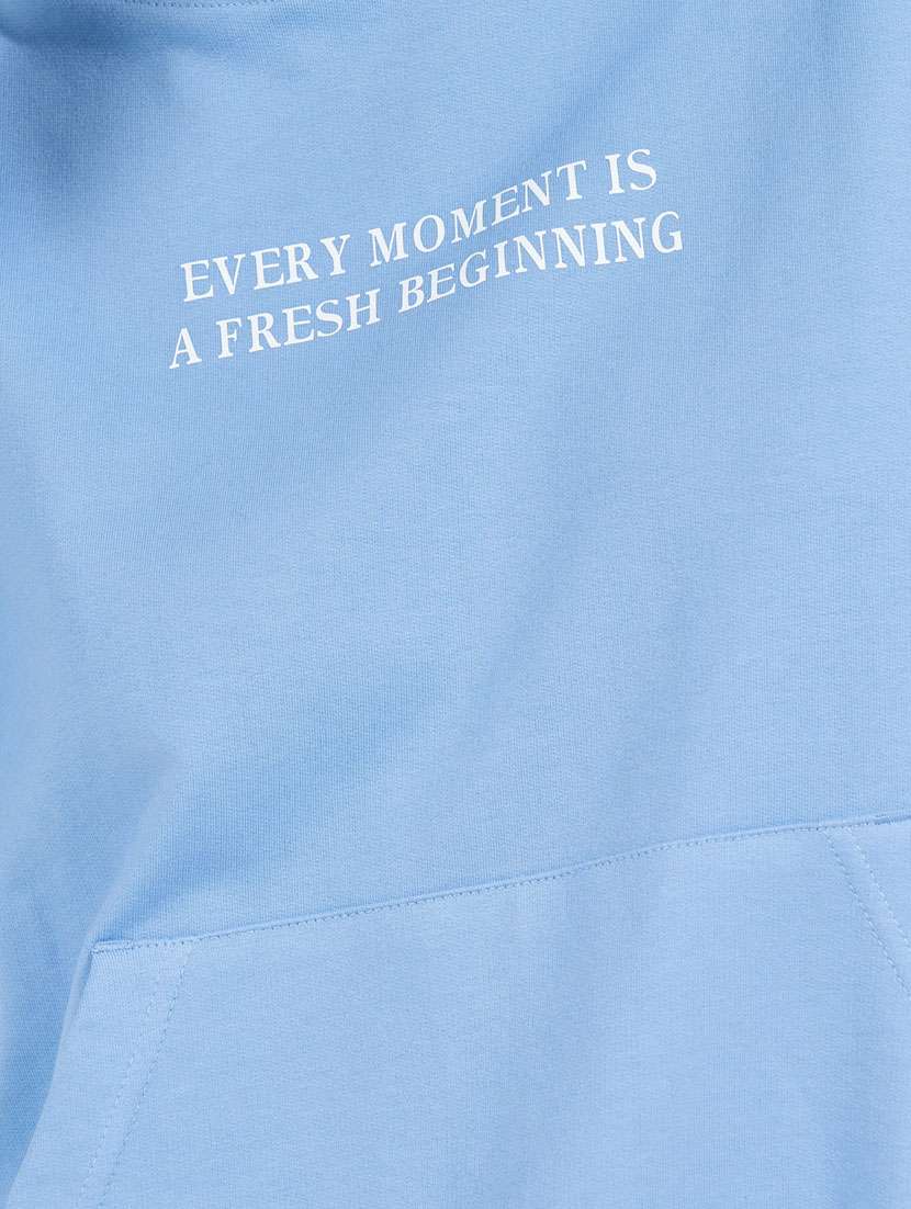 women chest  print long sleeve sweatshirt - 21632051 -  Standard Image - 3