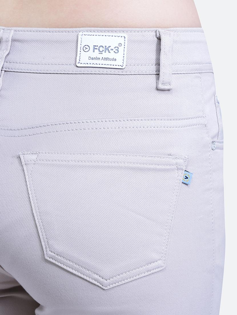 women plain skinny fit denim jeans - 21632520 - Standard Image - 5