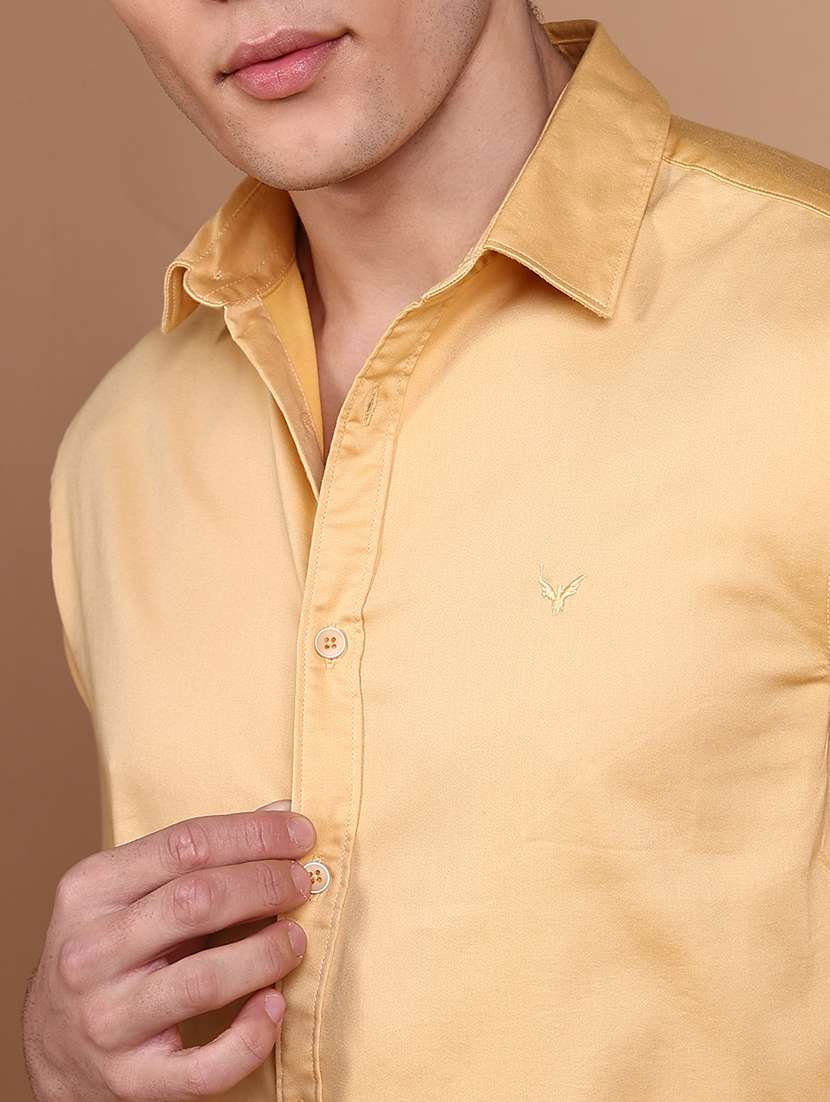 women solid collared casual shirt - 21632622 -  Standard Image - 5