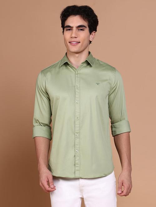 women solid collared casual shirt - 21632625 -  Standard Image - 0