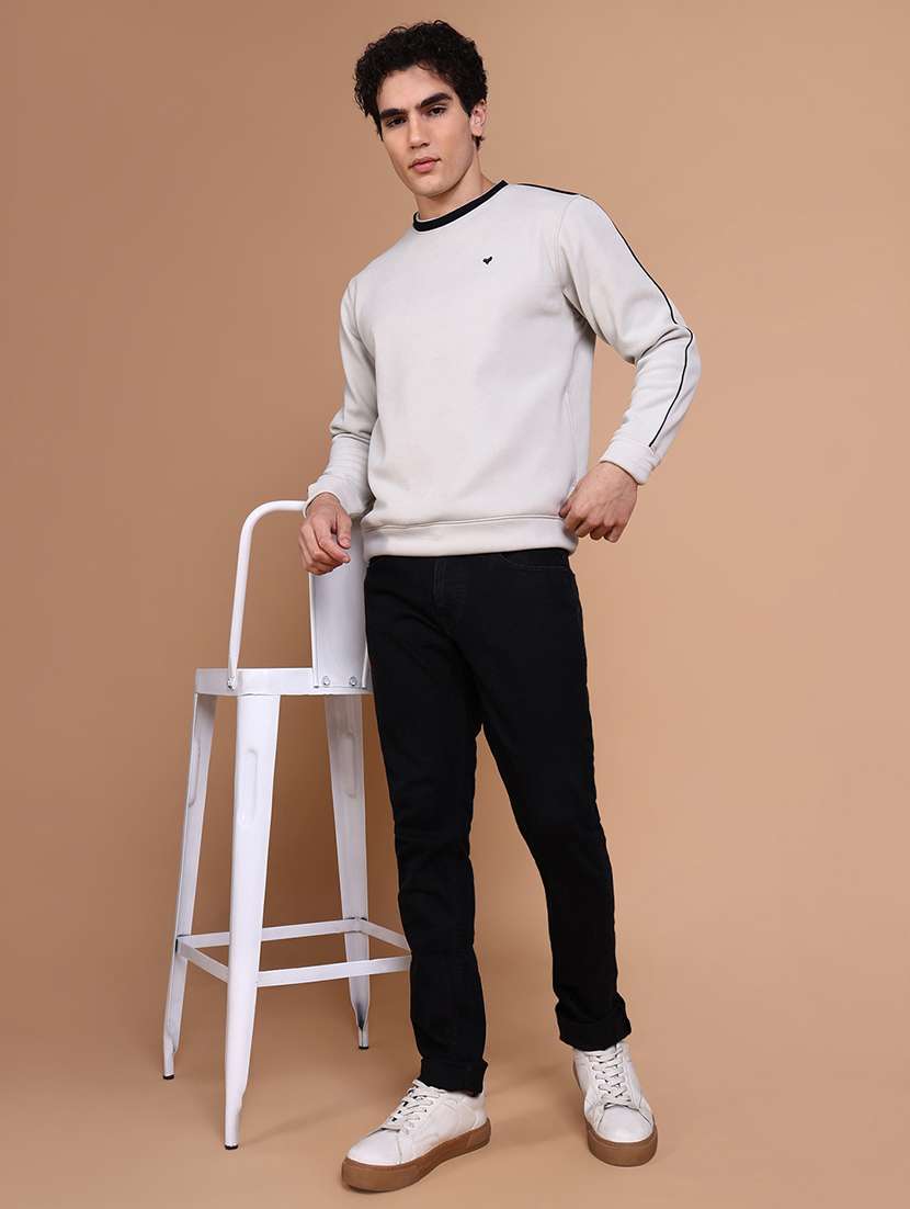 men round neck regular fit sweatshirt - 21632631 -  Standard Image - 5