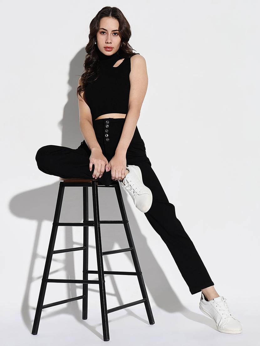 women solid slim fit denim jeans - 21632650 - Standard Image - 5