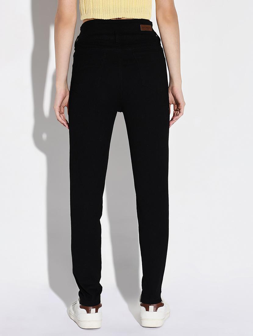 women solid slim fit denim jeans - 21632651 - Standard Image - 3
