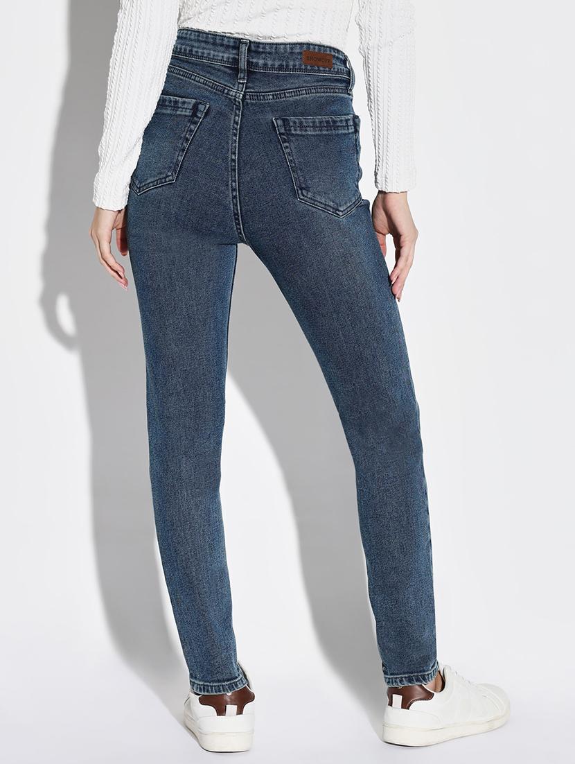 women plain slim fit denim jeans - 21632672 - Standard Image - 3