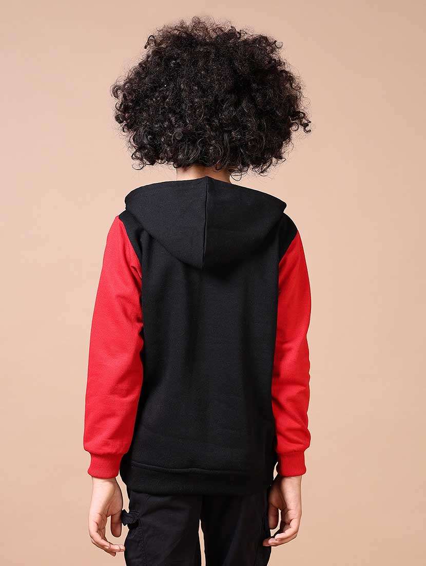 boys color block long sleeve sweatshirt - 21632929 -  Standard Image - 3