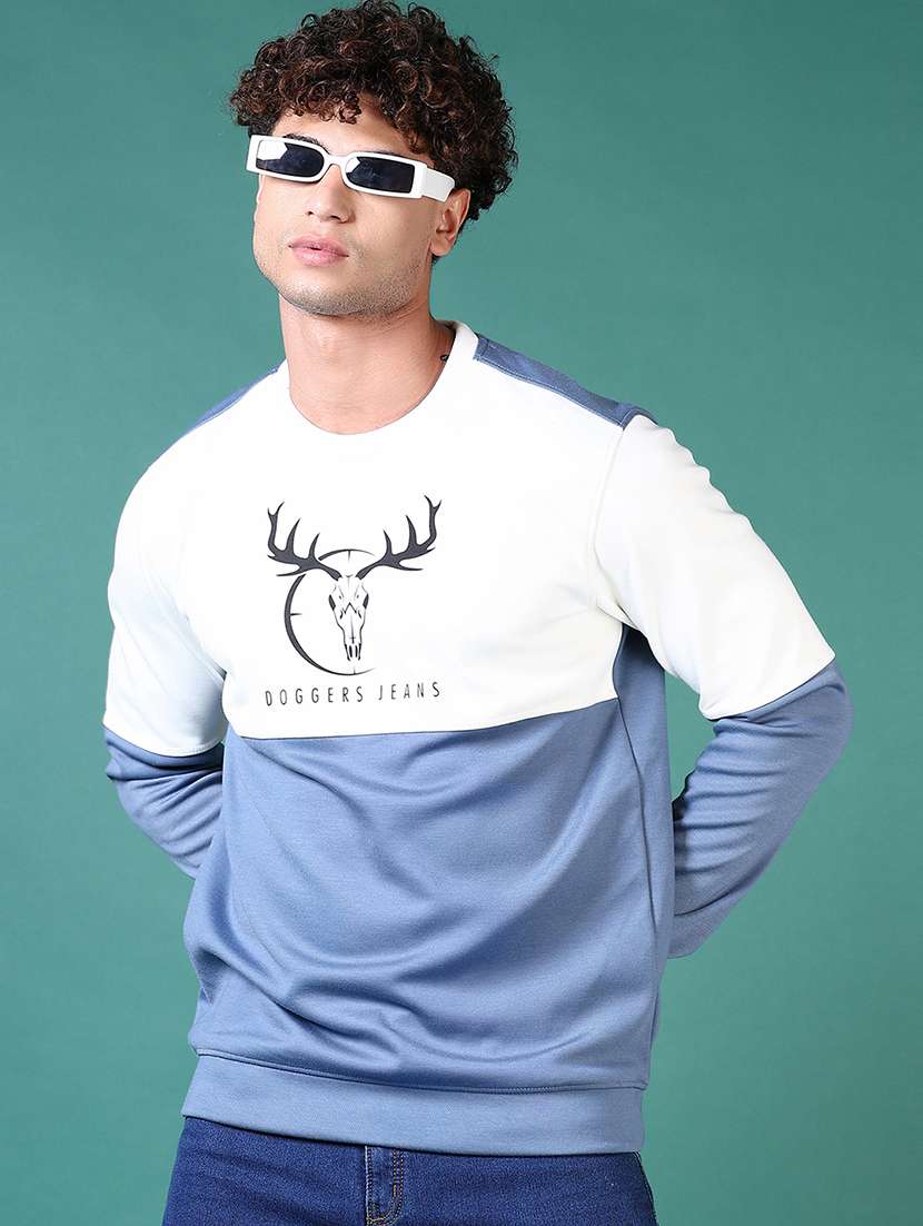 men long sleeve regular fit sweatshirt
