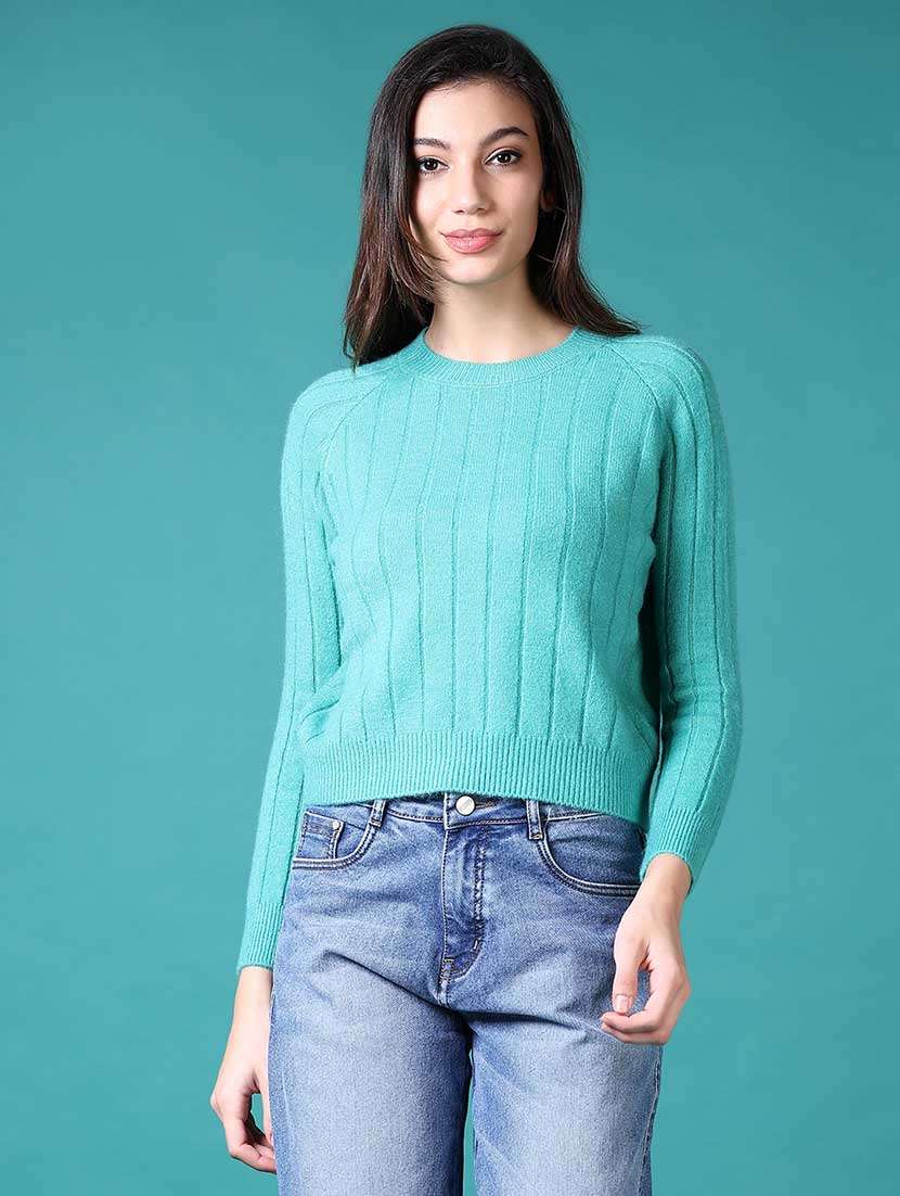 women self designed long sleeves pullover