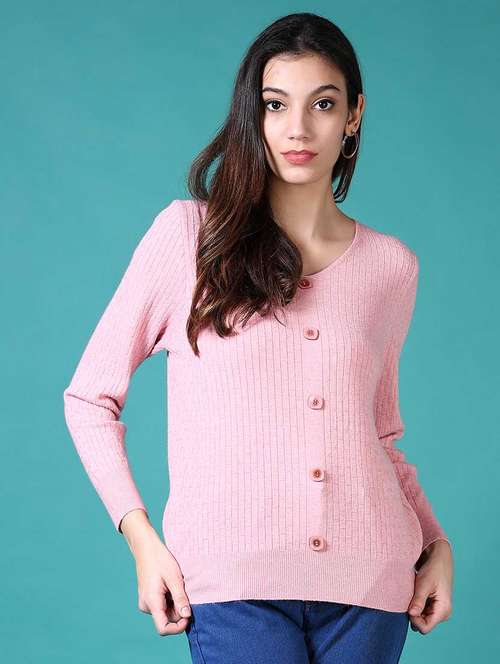 women self design long sleeve pullover - 21633410 -  Standard Image - 0