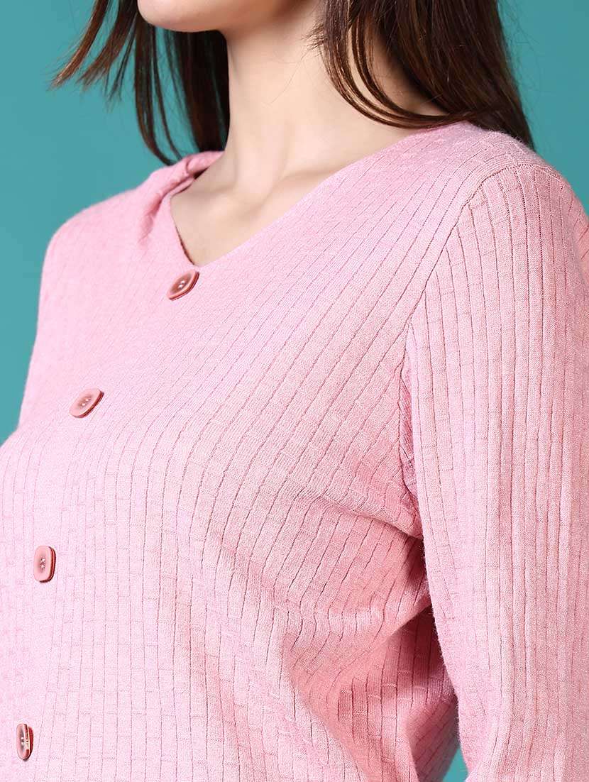 women self design long sleeve pullover - 21633410 -  Standard Image - 5