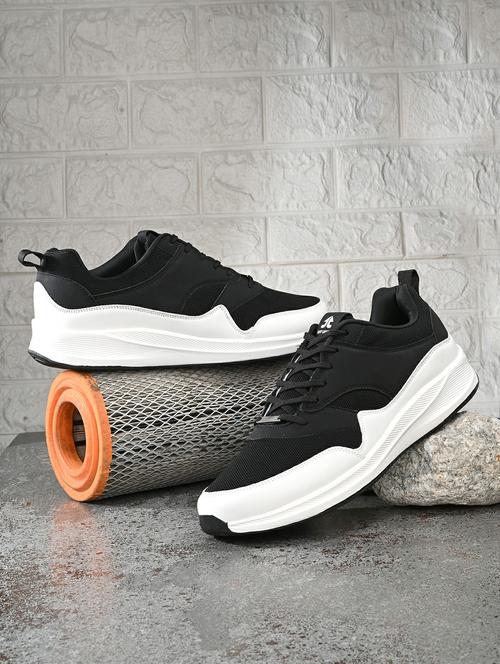 men lace up running sport shoes - 21633507 -  Standard Image - 0