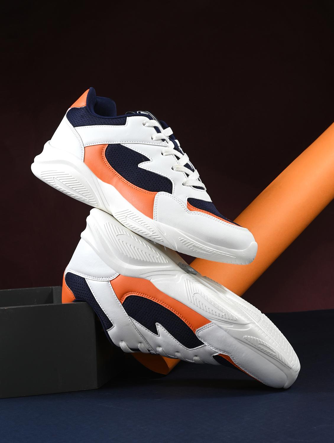 men lace up running sport shoes - 21633515 -  Zoom Image - 0