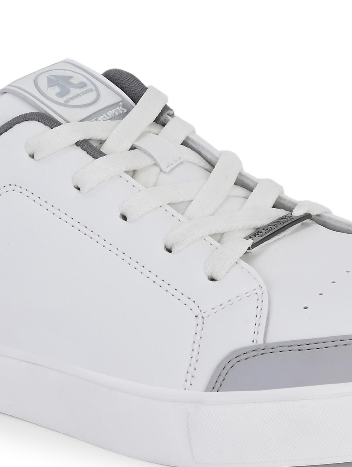 men solid lace up sneaker - 21633519 - Standard Image - 5