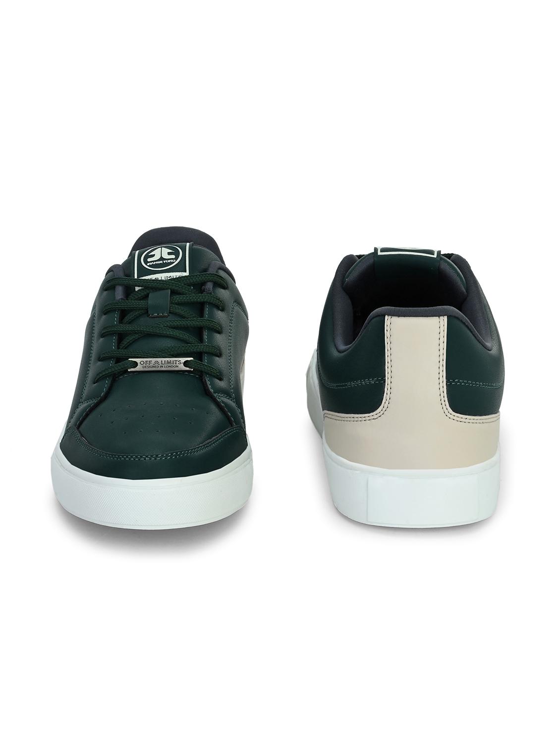 men solid lace up sneaker - 21633522 - Standard Image - 3