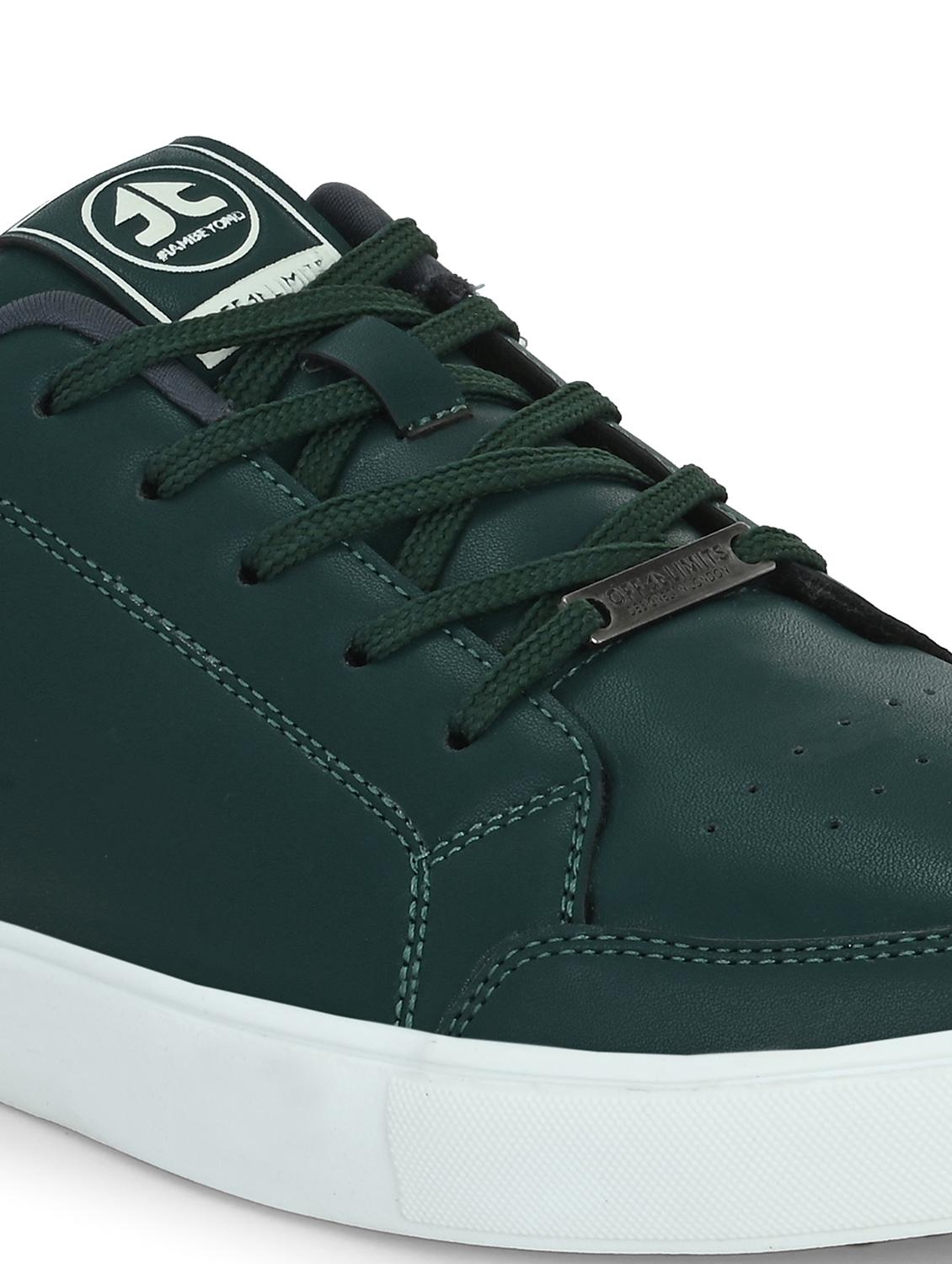 men solid lace up sneaker - 21633522 - Standard Image - 5