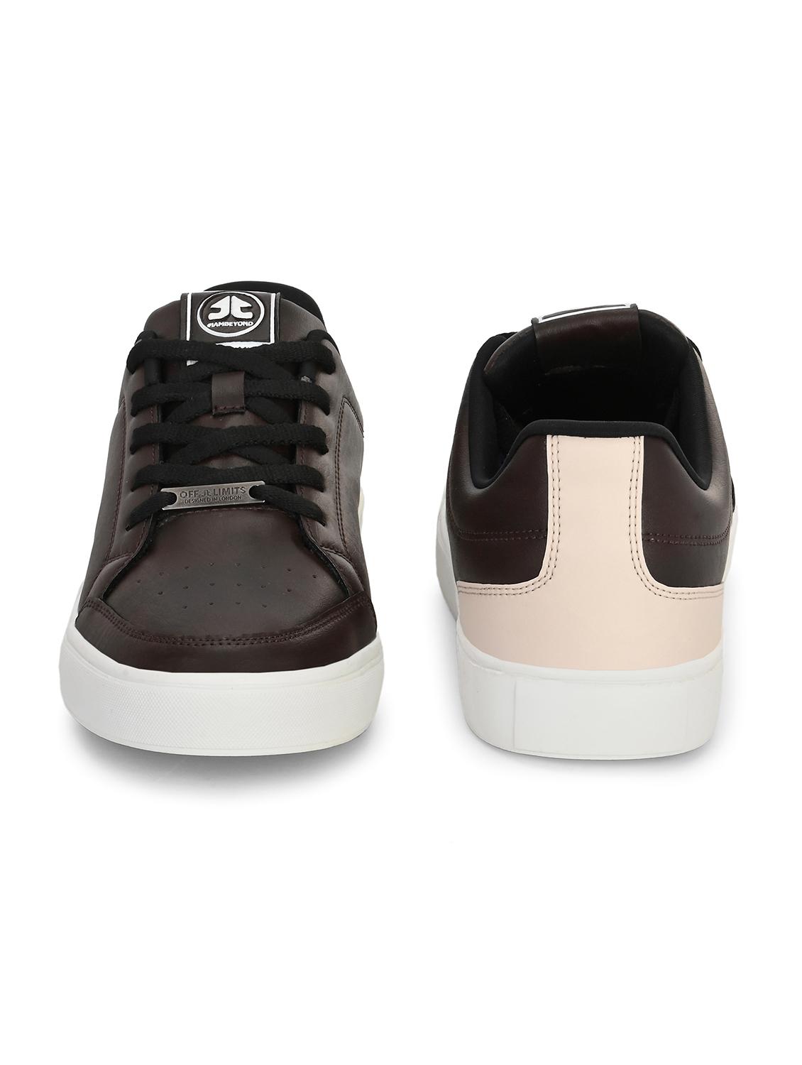 men solid lace up sneaker - 21633523 - Standard Image - 3