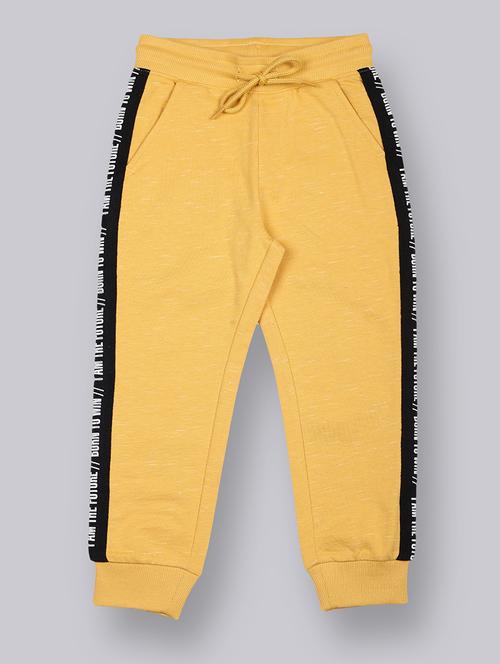 boys yellow side taped jogger - 21634066 -  Standard Image - 0