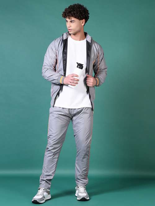 men solid ankle length track suit - 21634202 -  Standard Image - 0