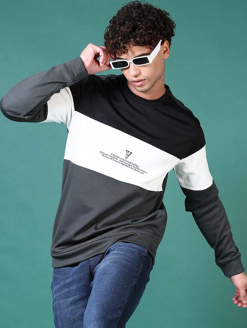 men long sleeve regular fit sweatshirt - 21634322 -  Standard Image - 3