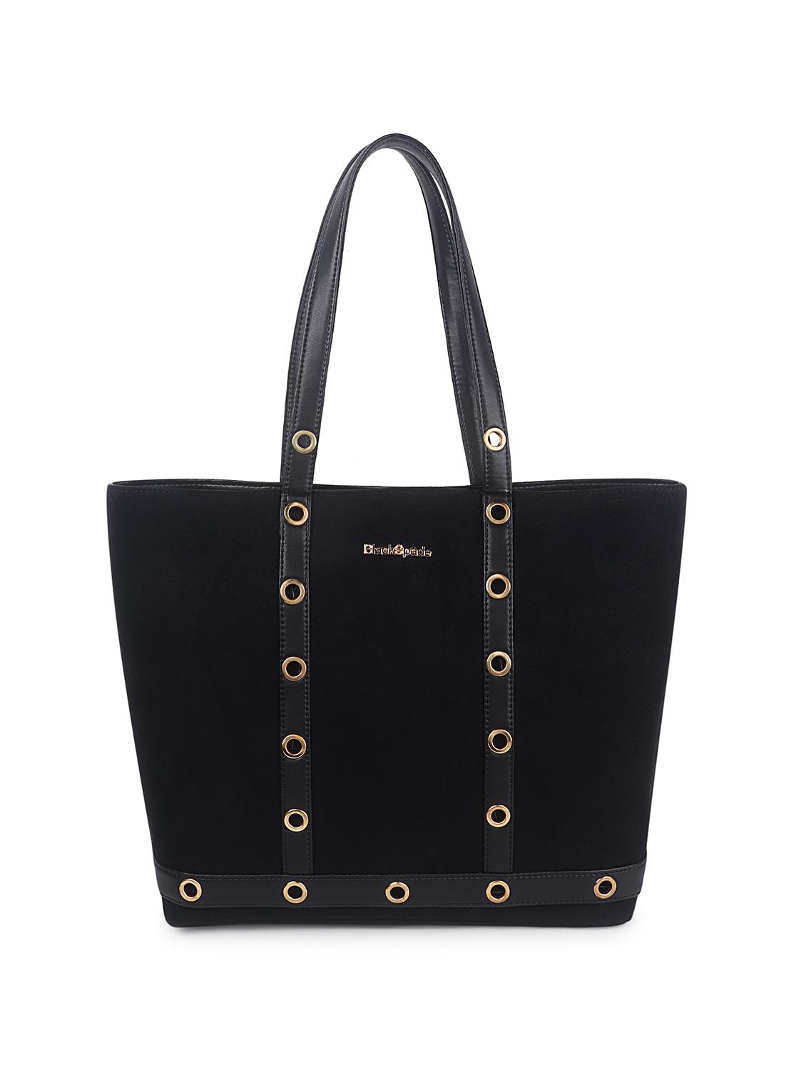 women solid structured tote - 21634684 - Zoom Image - 0