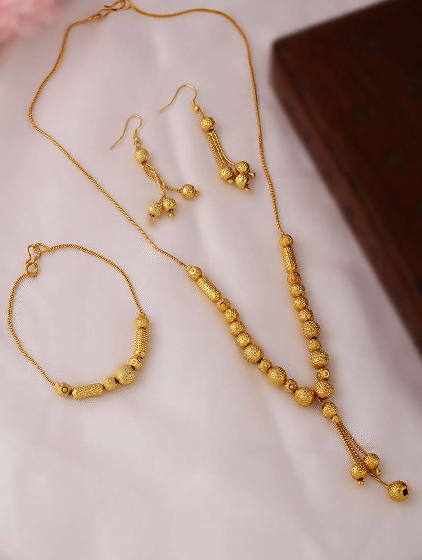 women gold plated jewellery sets