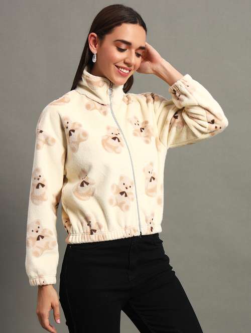 women long sleeves printed sweatshirt - 21635068 -  Standard Image - 0