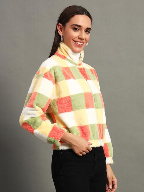 women long sleeves color block sweatshirt - 21635071 - Standard Image - 0