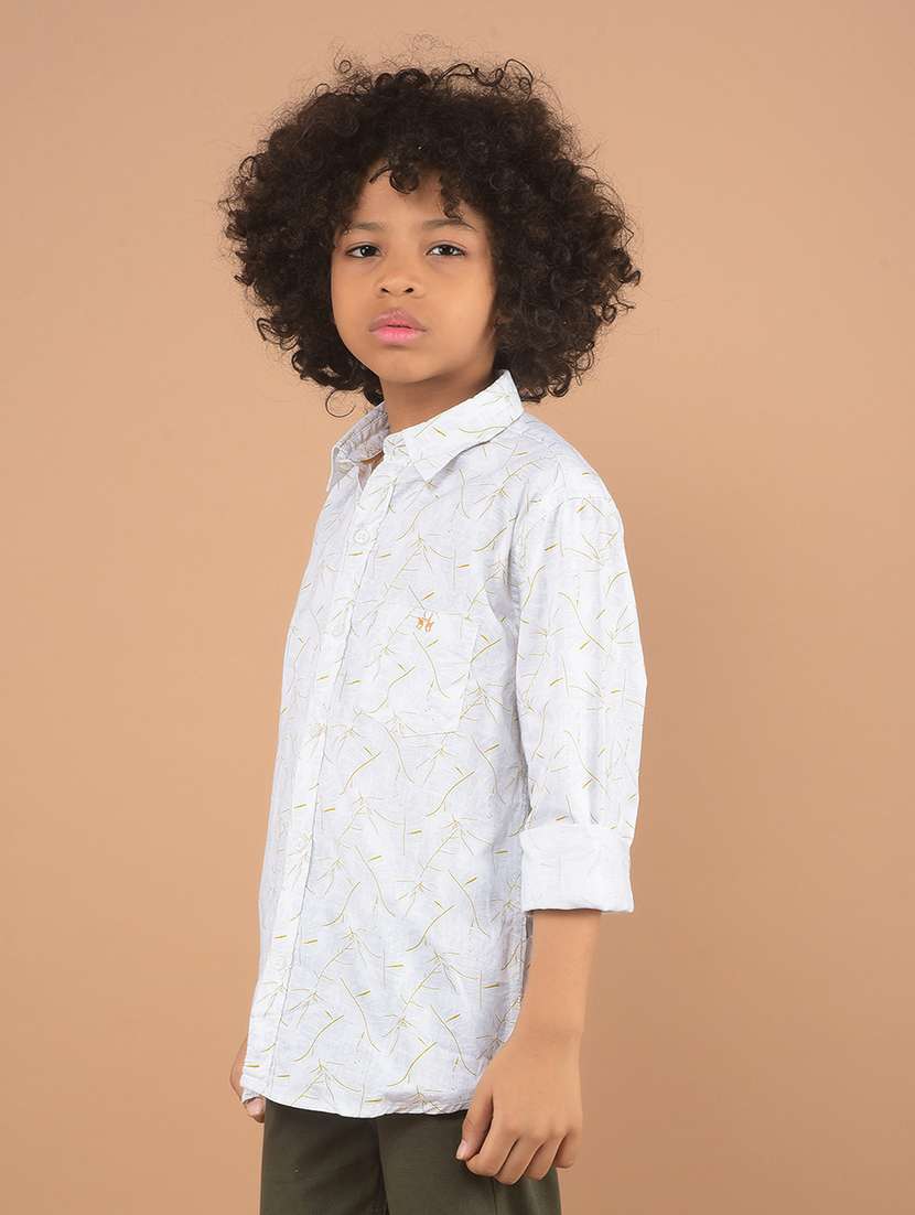 boys printed long sleeve shirt - 21635459 -  Standard Image - 3