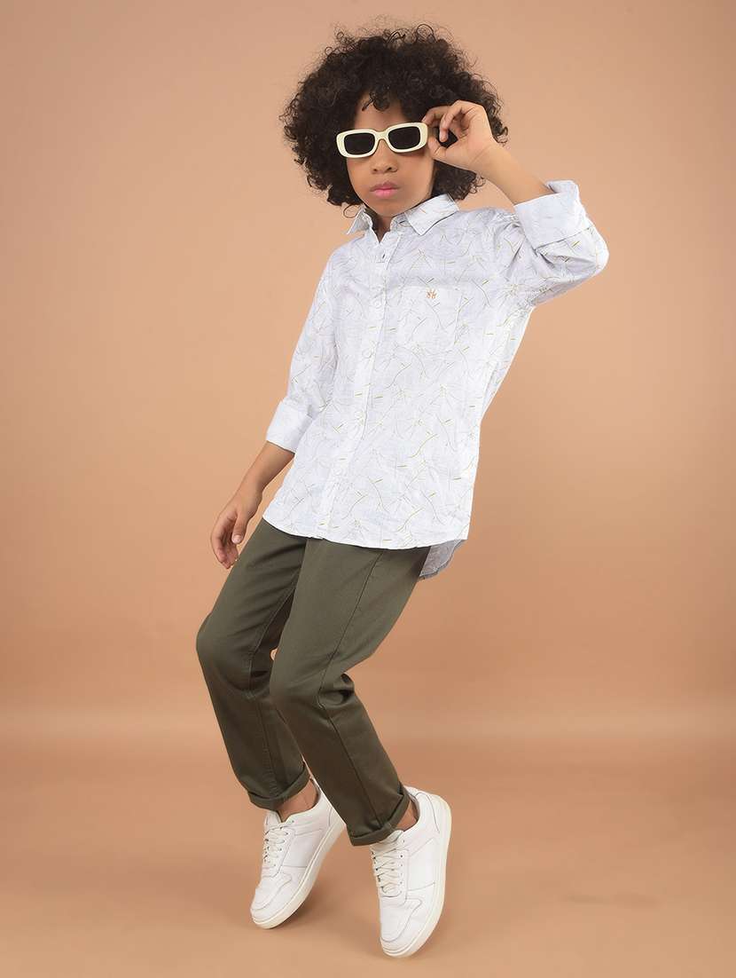 boys printed long sleeve shirt - 21635459 -  Standard Image - 5