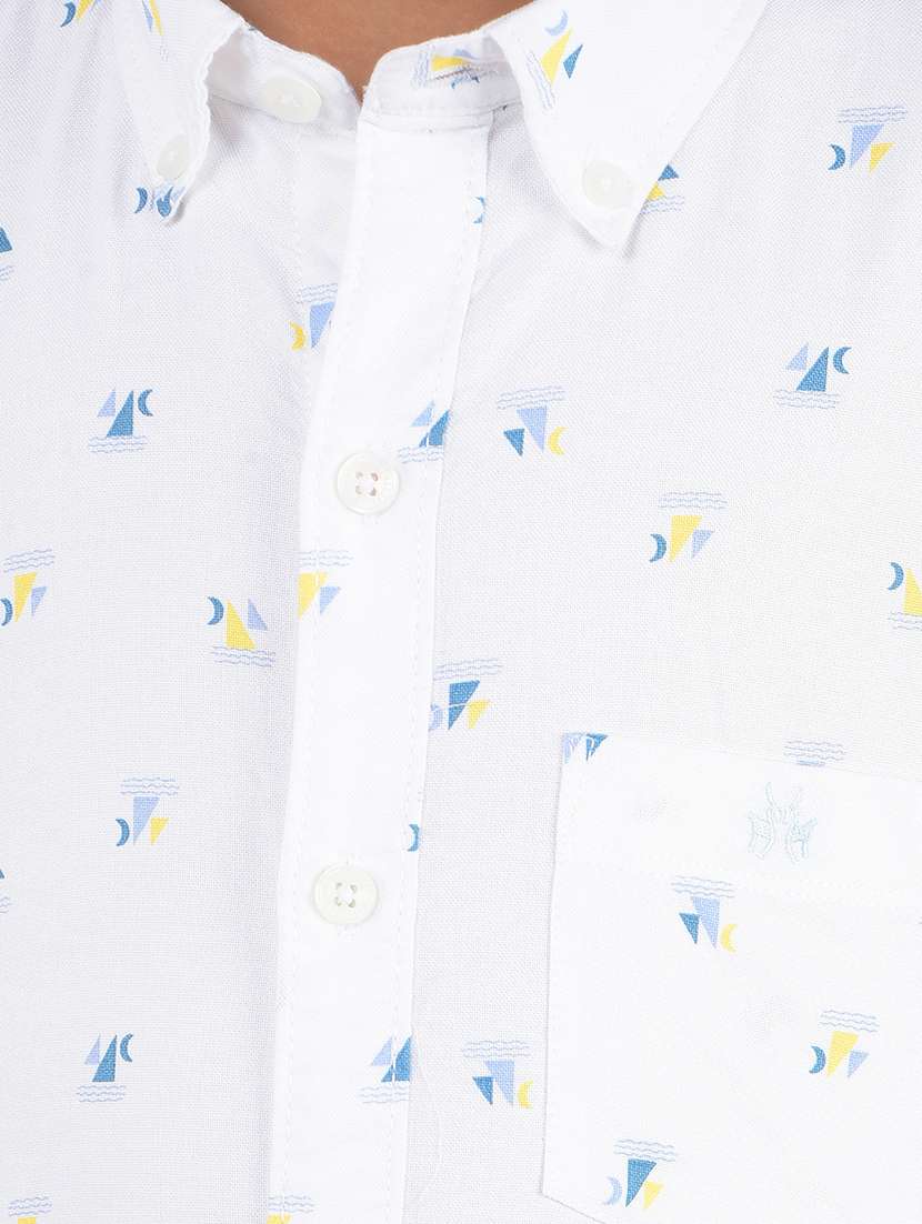 boys printed long sleeve shirt - 21635460 -  Standard Image - 5