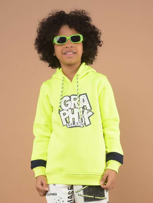 Boys Printed Long Sleeve Sweatshirt