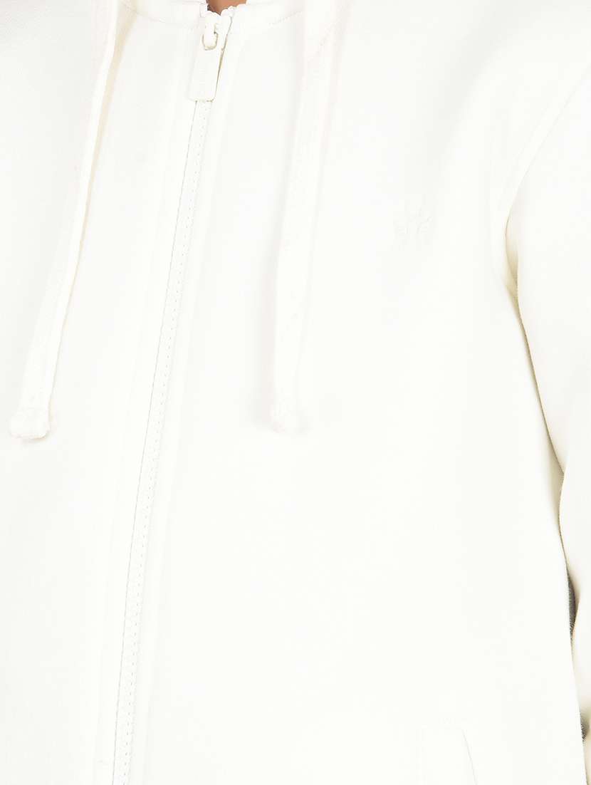 boys solid long sleeve hooded sweatshirt - 21635474 -  Standard Image - 5