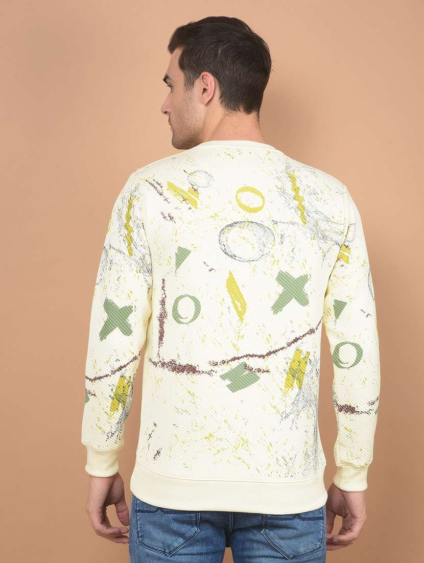 men printed long sleeves sweatshirt - 21635505 -  Standard Image - 3