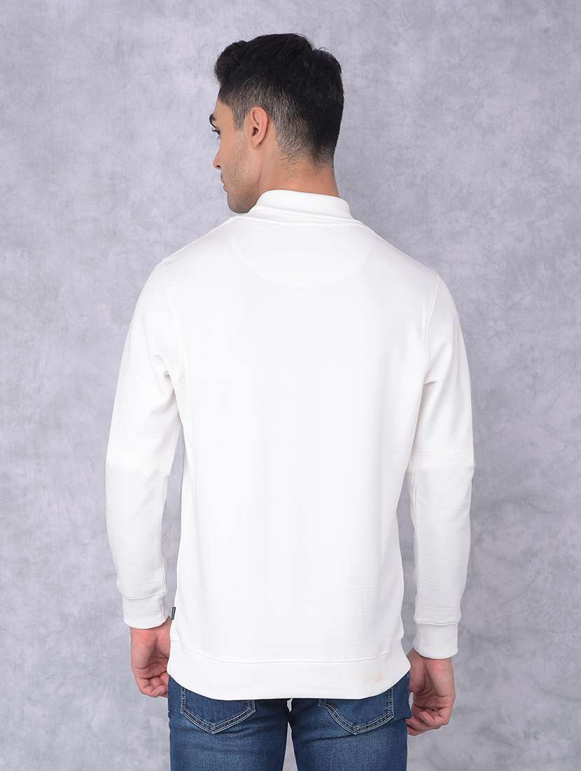 men solid long sleeve sweatshirt - 21635509 -  Standard Image - 3
