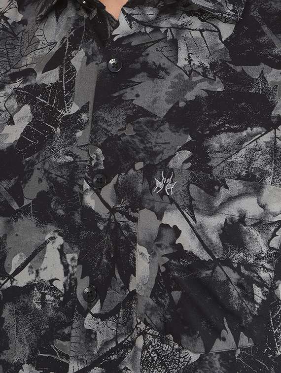 men printed long sleeve casual shirt - 21635617 -  Standard Image - 5