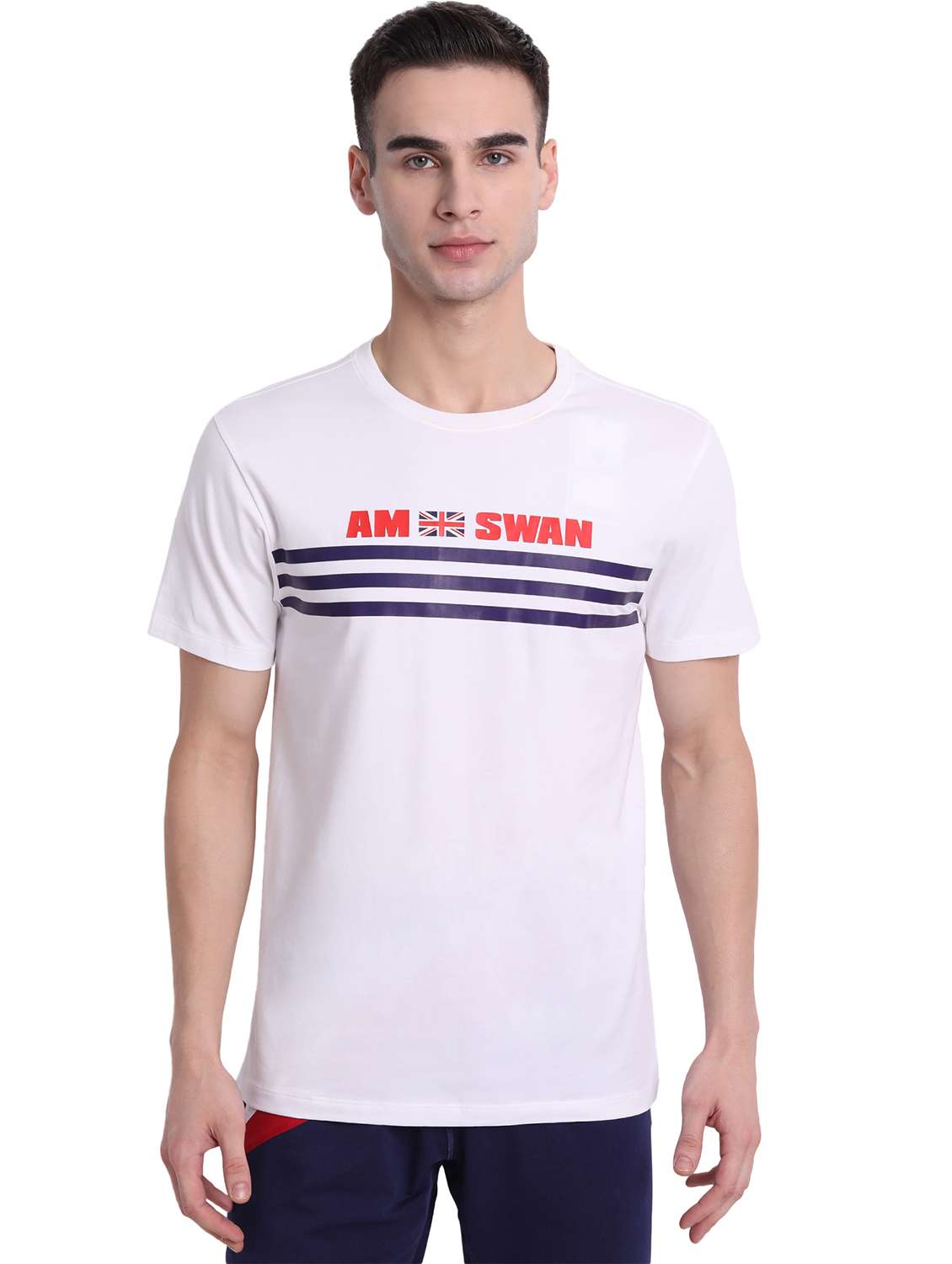 men regular fit printed short sleeve t-shirt
