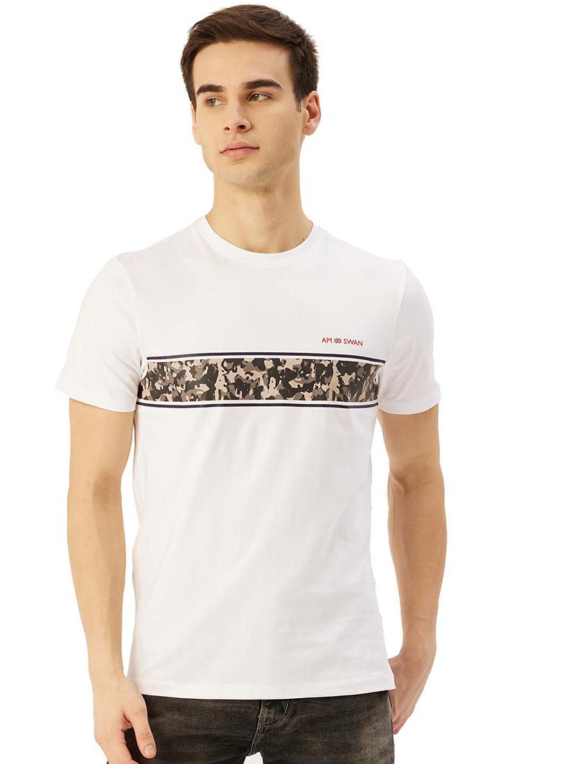 men regular fit printed short sleeve t-shirt - 21635876 - Zoom Image - 0
