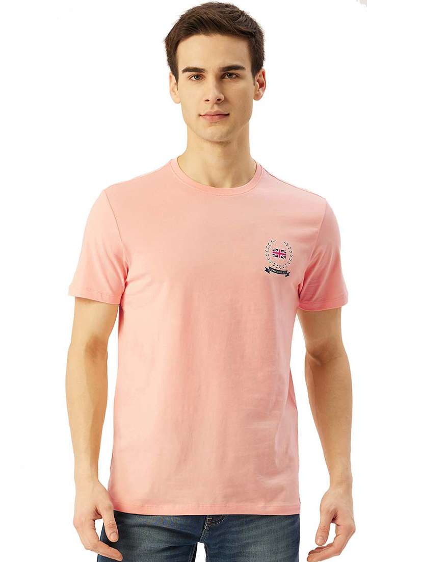 men regular fit printed short sleeve t-shirt - 21635888 - Zoom Image - 0