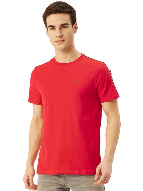 men regular fit plain short sleeve t-shirt - 21635901 - Standard Image - 0