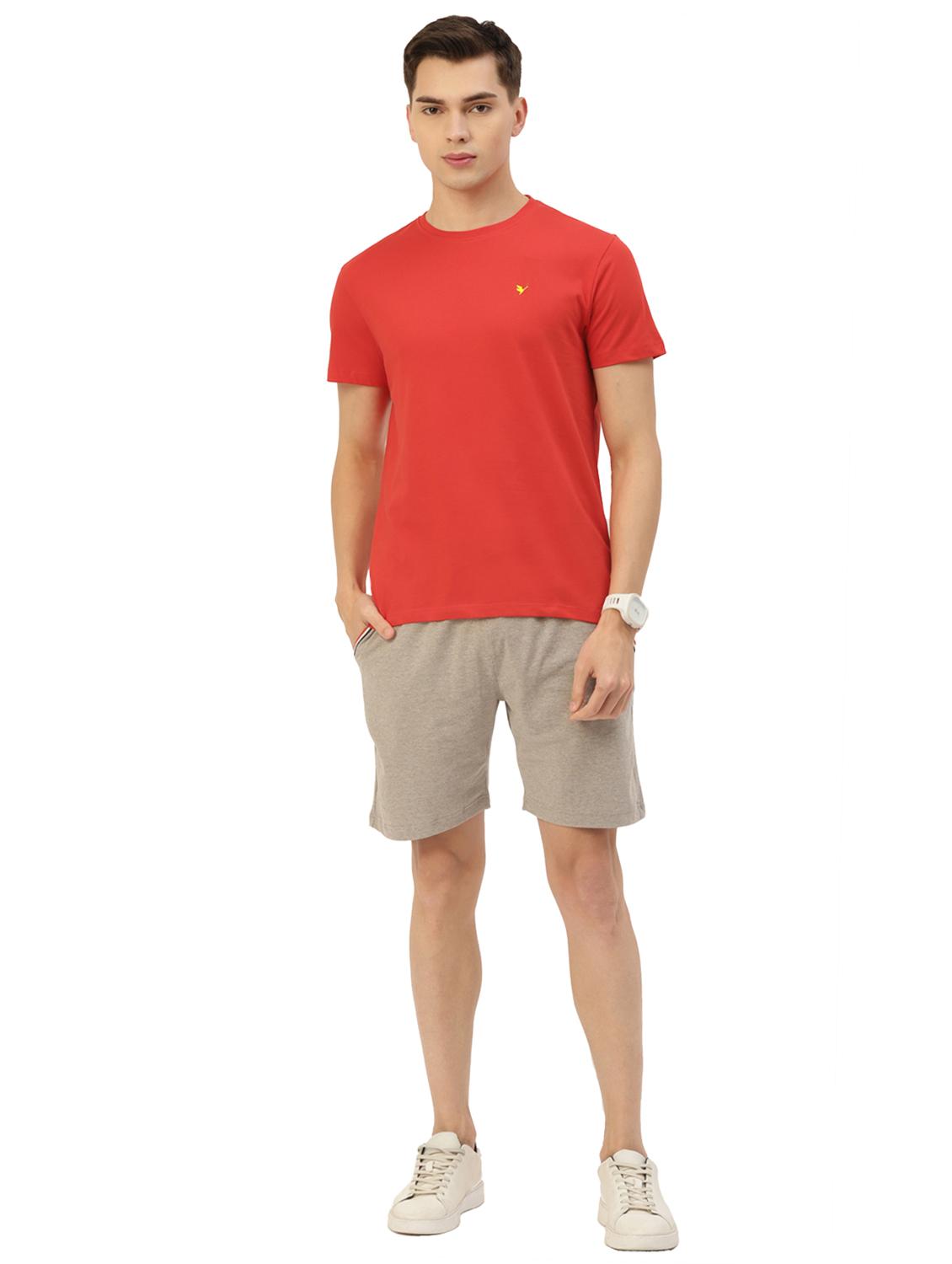 men regular fit plain short sleeve t-shirt - 21635952 - Standard Image - 3