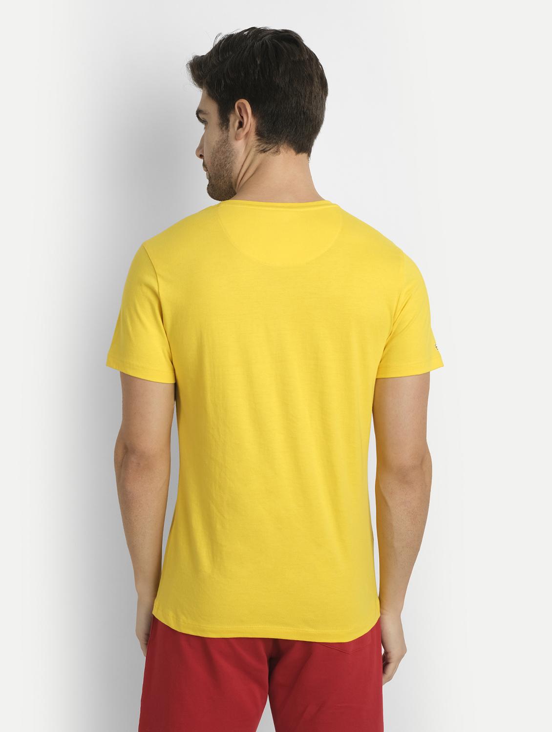 men regular fit plain short sleeve t-shirt - 21635974 - Standard Image - 3